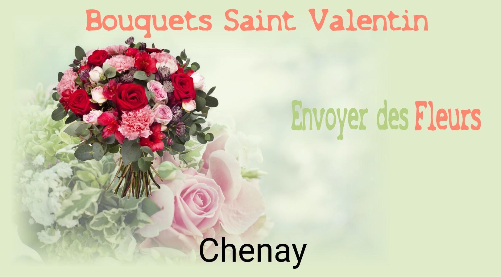 Roses de Saint-Valentin livrées à Chenay